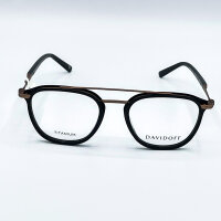 Davidoff DAP107-05 Herren Brillen, Schwarz, Glas 51 mm, Steg 19 mm, Bügel 145 mm