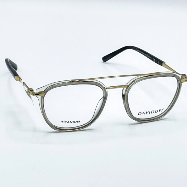 Davidoff DAP107-04 Mens Glasses, Transparent, Lens 51 mm, Bridge 19 mm, Temples 145 mm