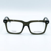 Davidoff DAP138-03 Mens Glasses, Green, Lens 53 mm, Bridge 18 mm, Temples 145 mm