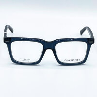 Davidoff DAP138-02 Herren Brillen, Blau, Glas 53 mm, Steg 18 mm, Bügel 145 mm
