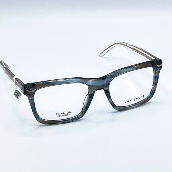 Davidoff DAP127-04 Mens Glasses, Transparent-Havana, Lens 55 mm, Bridge 19 mm, Temples 145 mm