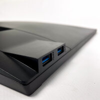 Dell P2419H, Flachbildschirm, 24 Zoll, 1920 x 1080 Pixel, Full HD, IPS-Display mit Standfuß, Schwarz