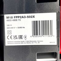 Milwaukee M18 FPP2A3-502X, FUEL Cordless Tool Powerpack, 18V 2x 5.0Ah Battery 4933480873
