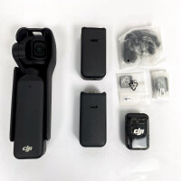 DJI Osmo Pocket 3 Creator Combo, Vlog Kamera Set, 2 Akkus, 256 GB SD Karte
