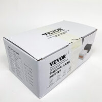 VEVOR Y486 Thermal Label Printer 4×6 inch, Label Width 40–108 mm, Automatic Label Detection, Rohm Printhead, for Shipping, Barcode and Household Labels