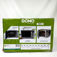 Domo Microwave Combination DO2334CG, Convection, 1100 W Grill, 1000 W, Silver, Turntable, 34 L Cooking Chamber