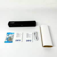 Polono D810, Wireless Mobile Thermal Label Printer, Bluetooth