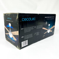 Cecotec EnergySilence Aero 4250 DC Fresh ceiling fan, 40 W, 42 inch, DC motor, 4 reversible blades, LED light, remote control, timer, 6 speeds