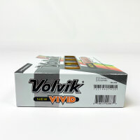 Volvik Vivid, Golf Ball Set, 3-piece (12 balls), Yellow