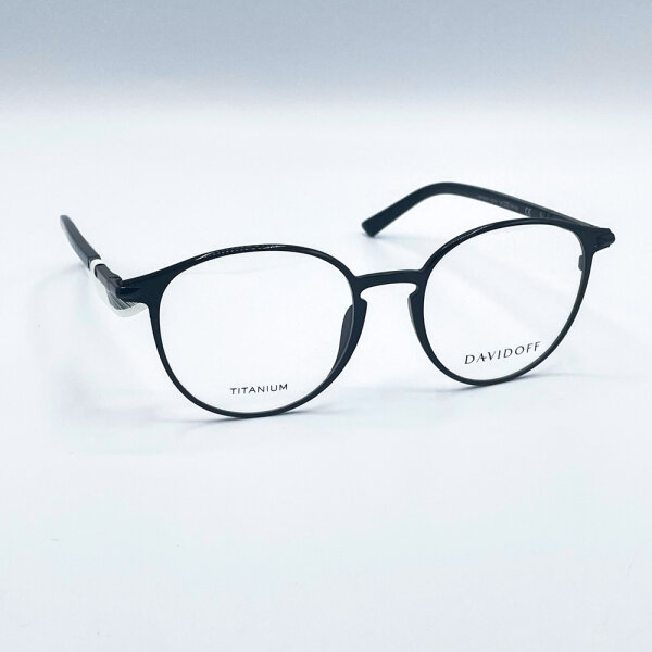 Davidoff DAT150-03 Mens Glasses, Black, Lens 52 mm, Bridge 19 mm, Temples 145 mm