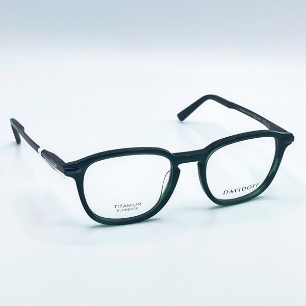 Davidoff DAP156-03 Herren Brillen, Grün-Havana, Glas 51 mm, Steg 19 mm, Bügel 145 mm