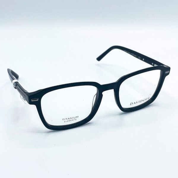 Davidoff DAP159-01 Mens Glasses, Black, Lens 54 mm, Bridge 20 mm, Temples 145 mm