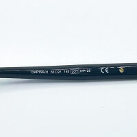 Davidoff DAP158-01 Herren Brillen, Schwarz, Glas 50 mm, Steg 21 mm, Bügel 145 mm