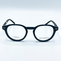 Davidoff DAP158-01 Herren Brillen, Schwarz, Glas 50 mm, Steg 21 mm, Bügel 145 mm