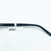 Davidoff DAP158-01 Herren Brillen, Schwarz, Glas 50 mm, Steg 21 mm, Bügel 145 mm