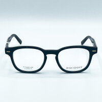 Davidoff DAP152-01 Herren Brillen, Schwarz, Glas 51 mm, Steg 20 mm, Bügel 145 mm