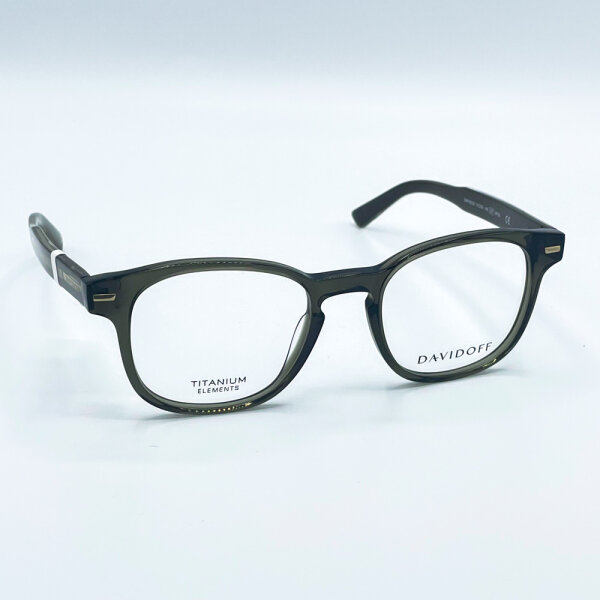 Davidoff DAP152-02 Mens Glasses, Green, Lens 51 mm, Bridge 20 mm, Temples 145 mm