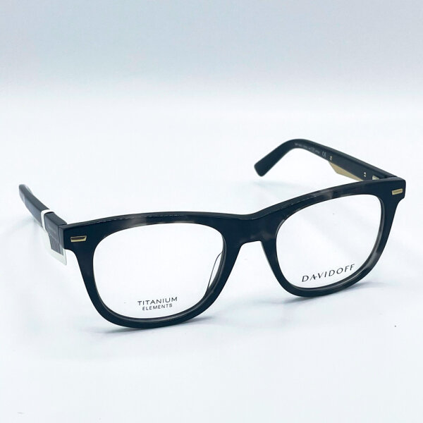 Davidoff DAP140-01 Mens Glasses, Black-Havana, Lens 53 mm, Bridge 20 mm, Temples 145 mm