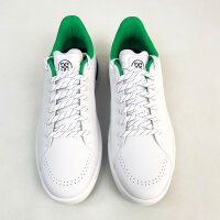 G/FORE G.112 Embossed Skull & Tees Golf-Schuhe, Herren, Weiß/Grün, Leder, GMF000168