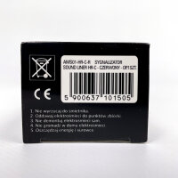 Mikado Territory HR-C Bite Alarm, LED Bite Alarm for Carp Fishing, AMS01-HR-C-R