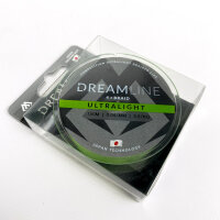 Mikado Dreamline Ultralight, Braided Fishing Line, 0.047 mm, 150 m, Fluorescent Green, ZDL000FG-150-0047