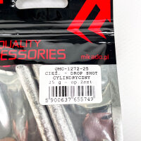 10x Mikado 25 g, 2 Stück pro pack, Drop Shot Angelblei, OMC-1272-25