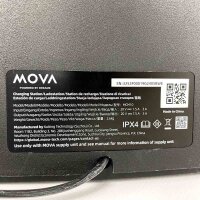 MOVA 600 Kit, Rasenmähroboter, 600 m², kabellos, automatisch, Grau-Schwarz, MLLM1110
