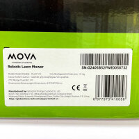 MOVA 600 Kit, Rasenmähroboter, 600 m², kabellos, automatisch, Grau-Schwarz, MLLM1110
