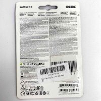Samsung Sonic PRO Plus, 1 TB microSD-Karte, UHS-I, U3, SD-Adapter, 180 MB/s, 130 MB/s, MB-MD1T0SA