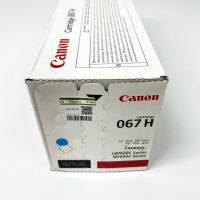 Canon 067H Original Cyan Toner Cartridge for LBP630C MF650C Series 5105C002AA