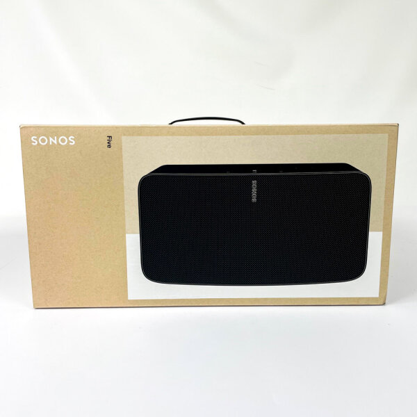 Sonos, FIVE1EU1BLK, Wi-Fi Speaker, Black, Streaming Speaker, 2000W