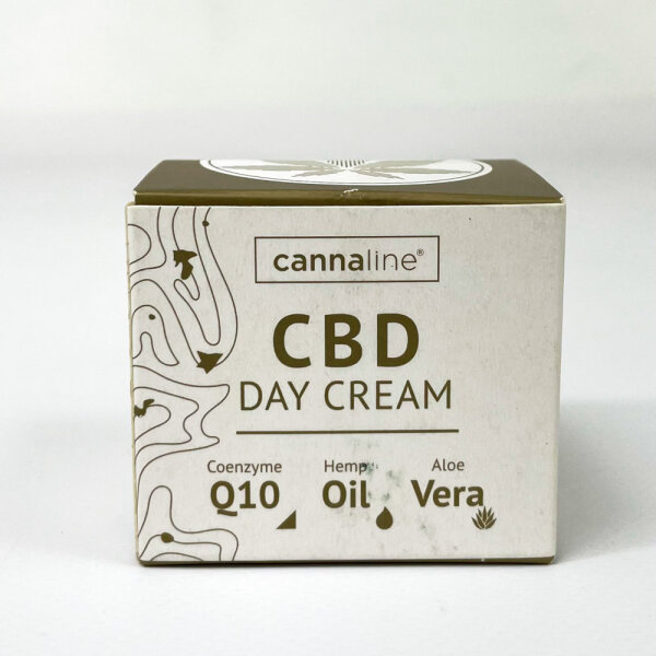 CBD Day Face Cream, daily moisturizer with cannabidiol. 50 ml