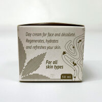 CBD Day Face Cream, daily moisturizer with cannabidiol. 50 ml