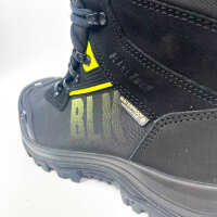 Blåkläder 2490 9933 STORM Safety Boots Mens, EU 43, Black/Yellow, Textile