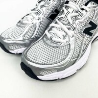 New Balance 740 Mens Sneakers, EU 46.5, White/Silver/Black, Mesh/Synthetic, U740NW2