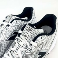 New Balance 740 Mens Sneakers, EU 46.5, White/Silver/Black, Mesh/Synthetic, U740NW2