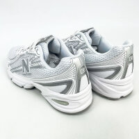 New Balance 740 Sneakers, EU 40.5, White/Silver Metallic, Mesh, U740WM2