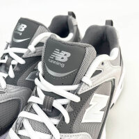 New Balance 530 Sneaker, EU 43, Gray/Silver, Mesh/Synthetic, MR530CK