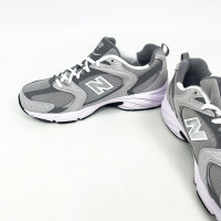 New Balance 530 Sneaker, EU 44, Gray/Silver, Mesh/Synthetic, MR530CK