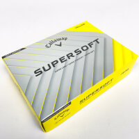 Callaway Supersoft Golf Balls 12x Yellow Set of 3 Packs