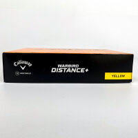 Callaway Warbird Distance+ Golf Balls, 12x, Set of 3 Packs, Yellow
