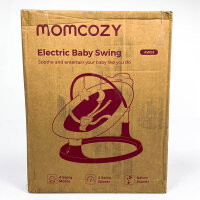 Momcozy AW03 elektrische Babyschaukel, 4 Modi, Naturgeräusche, 760 x 580 x 560mm, AW003-KC70000N00102-A