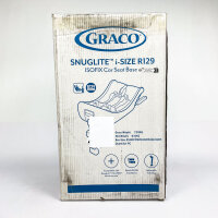 Graco SnugLite i-Size R129, ISOFIX-Basisstation für Kindersitze, GDL-0001D-0707