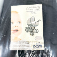 CAM Cortina X3 Kombikinderwagen 3-in-1, Babyschale,...