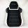 Vertagear PL6800 Gaming Chair Black White VG-PL6800SE_WT, Seat 54.5 × 45 cm, Seat height 47.5–55 cm, Backrest 90 cm, up to 181 kg