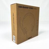 Logitech H650e USB Headset Stereo kabelgebunden Schwarz 981-000519