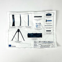 BlueSky Mast BSM2-M-M203-AL2-000, AL2 Standard Series, 3 m, Aluminium