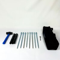 BlueSky Mast BSM2-M-M203-AL2-000, AL2 Standard Series, 3 m, Aluminium