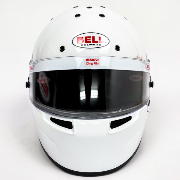Bell KC7-CMR Pro (CMR2016), Kart Racing Helmet, Size M (58), White, 1311007