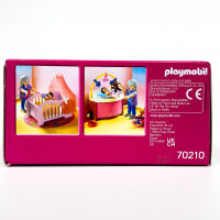 Playmobil 70210 Dollhouse Baby Room Playset, 43 pieces, ages 4+